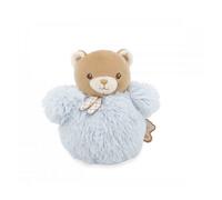 Mon pompon ours bleu - 10 cm