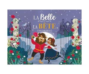 Mon pop-pop - La Belle et la Bête - Emma Kenttalehto - 1 2 3 Soleil - cartonné - Contes et légendes jeunesse