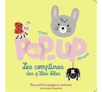 Mélisande Luthringer – Mon pop-up sonore : Les comptines des p'tites bêtes – Cartonné – Gallimard