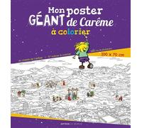 Mon poster géant de Carême à colorier - Régis Denel - Le Seneve Eds - broché - Document jeunesse dès 6 ans