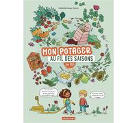 Mon potager au fil des saisons en BD - Mathilde Ruau Stento - Casterman - cartonné - Document jeunesse