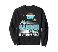 Mon Potager est Mon Havre Paix Plantes Humour Sweatshirt