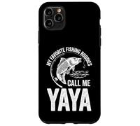 Mon pote de pêche préféré Appelle-Moi Yaya Fish Family Fishing Coque pour iPhone 11 Pro Max