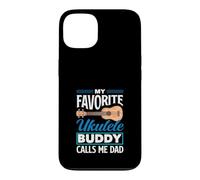 Mon pote de ukulélé préféré m'appelle Papa Funny Ukulele Dad Coque pour iPhone 13