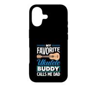 Mon pote de ukulélé préféré m'appelle Papa Funny Ukulele Dad Coque pour iPhone 17