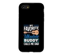 Mon pote de ukulélé préféré m'appelle Papa Funny Ukulele Dad Coque pour iPhone SE (2020) / 7/8