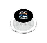 Mon pote de ukulélé préféré m'appelle Papa Funny Ukulele Dad PopSockets PopGrip pour MagSafe