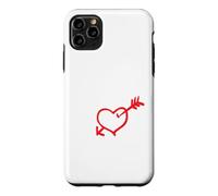 Mon Précieux Cœur avec Flèche Et Écriture Romantique Coque pour iPhone 11 Pro Max