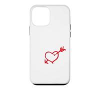 Mon Précieux Cœur avec Flèche Et Écriture Romantique Coque pour iPhone 12 Mini