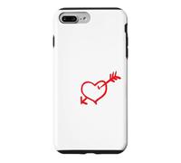 Mon Précieux Cœur avec Flèche Et Écriture Romantique Coque pour iPhone 7 Plus/8 Plus