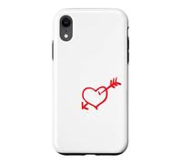Mon Précieux Cœur avec Flèche Et Écriture Romantique Coque pour iPhone XR