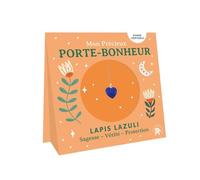 Mon précieux porte-bonheur - Coeur en lapis-lazuli - Coeur en lapis-lazuli : Sagesse, Vérité, Protection - Collectif - Lotus Et L'elephant - Jeux livres objets