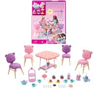 Mon Premier Barbie Thé Fête Jeu Preschoolers Ensemble Accessoires Gâteau Théière