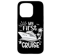 Mon Premier Bateau de croisière Famille croisière Vacances Couple Assorti Coque pour iPhone 15 Pro