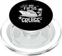 Mon Premier Bateau de croisière Famille croisière Vacances Couple Assorti PopSockets PopGrip pour MagSafe
