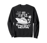 Mon Premier Bateau de croisière Famille croisière Vacances Couple Assorti Sweatshirt