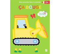 Mon premier bloc à colorier - Ça bouge - Collectif - Le Ballon Eds - broché - Livre-jeu