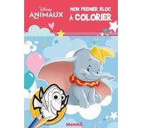Disney Animaux - Mon premier bloc à colorier - Livre de coloriage - Dès 3 ans