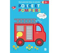 Mon premier bloc à colorier : La police et les pompiers