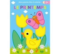 Le Printemps - Bloc à colorier