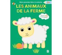 Mon premier bloc à colorier - Les animaux de la ferme Collectif (Auteur)