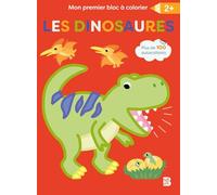 Mon premier bloc à colorier - Les dinosaures