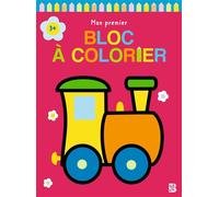 Mon premier bloc à colorier - Train - Collectif - Le Ballon Eds - broché - Document jeunesse