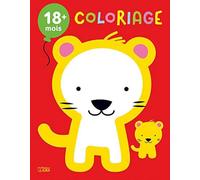 Mon premier bloc de coloriage: Les bébés animaux - Dès 18 mois