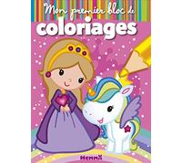 Mon Premier Bloc De Coloriages - Princesse Et Licorne