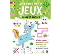 Mon premier bloc de jeux - Formes et couleurs - Collectif - Le Ballon Eds - broché - Livre-jeu
