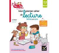 Mon premier cahier de lecture lettres et sons - Stéphanie Grison - Hatier - broché - Scolaire / Universitaire