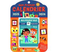 Mon premier calendrier 2025-2026 - Tiago Americo - Grund - relié - Calendrier