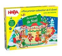 Mon premier calendrier de l'avent - marché de noël - jaune