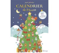 Mon premier calendrier de l'Avent - Un poster GÉANT à décorer avec 30 stickers + 24 coloriages - Dorine Ekpo - Grenouille - Calendrier