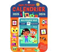 Mon premier calendrier 2025-2026 - Tiago Americo - Grund - relié - Calendrier