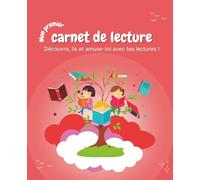 Mon premier carnet de lecture, carnet de lecture à remplir :: Pour les enfants, carnet pour suivre toutes les lectures, coloriages