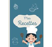 Mon premier carnet de recettes: Cahier de recette enfant à remplir