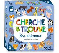 Mon Premier Cherche Et Trouve Les Animaux - Jeu De Société Enfant - Jeu D'observation - Dès 3 Ans,J02455[Z49]