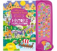 Mon premier cherche et trouve sonore - histoire et civilisations - Jayne Schofield - 1 2 3 Soleil - cartonné - Livre-jeu