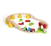 Brio – Circuit de train en bois – Mon Premier Circuit à pile – Train électrique – Dès 18 mois