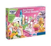 Mon Premier Coffret Beaute Enfant des 8 Ans - Laboratoire Studio Beaute Creation - Fabrication cosmetiques - Set Science et Jeu avec Carte Tigre