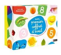 Delphine Roubieu – Mon premier coffret d'éveil – avec 108 cartes et roue – Nathan