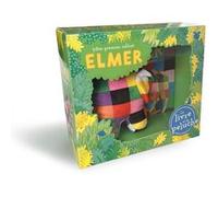 David McKee – Mon premier coffret Elmer – Le livre et la peluche – Trad. Camille Guénot