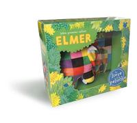 David McKee – Mon premier coffret Elmer – Le livre et la peluche – Trad. Camille Guénot
