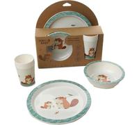 Mon premier coffret repas micro-ondes - THERMOBABY - Castor - Assiette, bol, gobelet