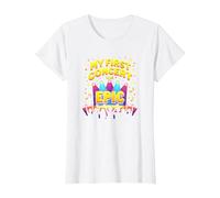Mon Premier Concert était Epic Kids Music Festival Memory T-Shirt, Femme, Blanc, M