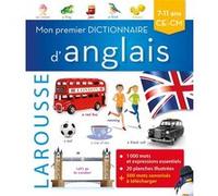 Mon Premier Dictionnaire D'anglais Ce-Cm 7-11 Ans