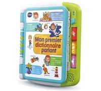 Mon premier dictionnaire parlant 3-6 ans - 14 pages, 207 mots - Vocabulaire, lettres & sons, Jeu & quiz - Jeu Educatif interactif