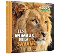 Mon premier doc photo - Les animaux de la savane - Collectif - Auzou Éditions - cartonné - Document jeunesse
