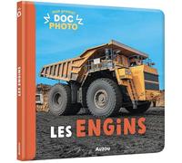 Collectif – Les engins – Album éveil dès la naissance – Cartonné